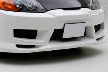 Тюнинг бампер Зефиро Ронда на Хендай Тибурон / Купе / Тускани  Под окраску / Стеклопластик / Требует подгонки